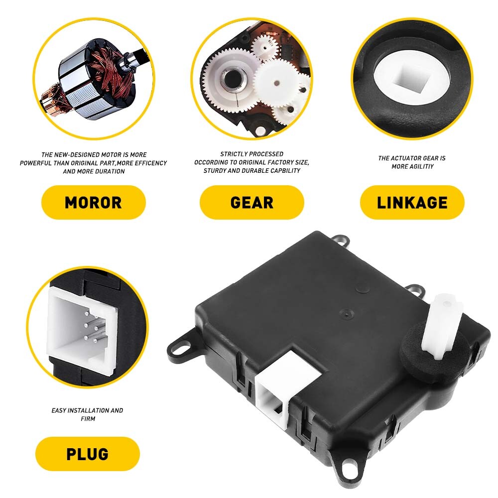 A/C Heater Blend Door Actuator for Ford Expedition F150 Lincoln