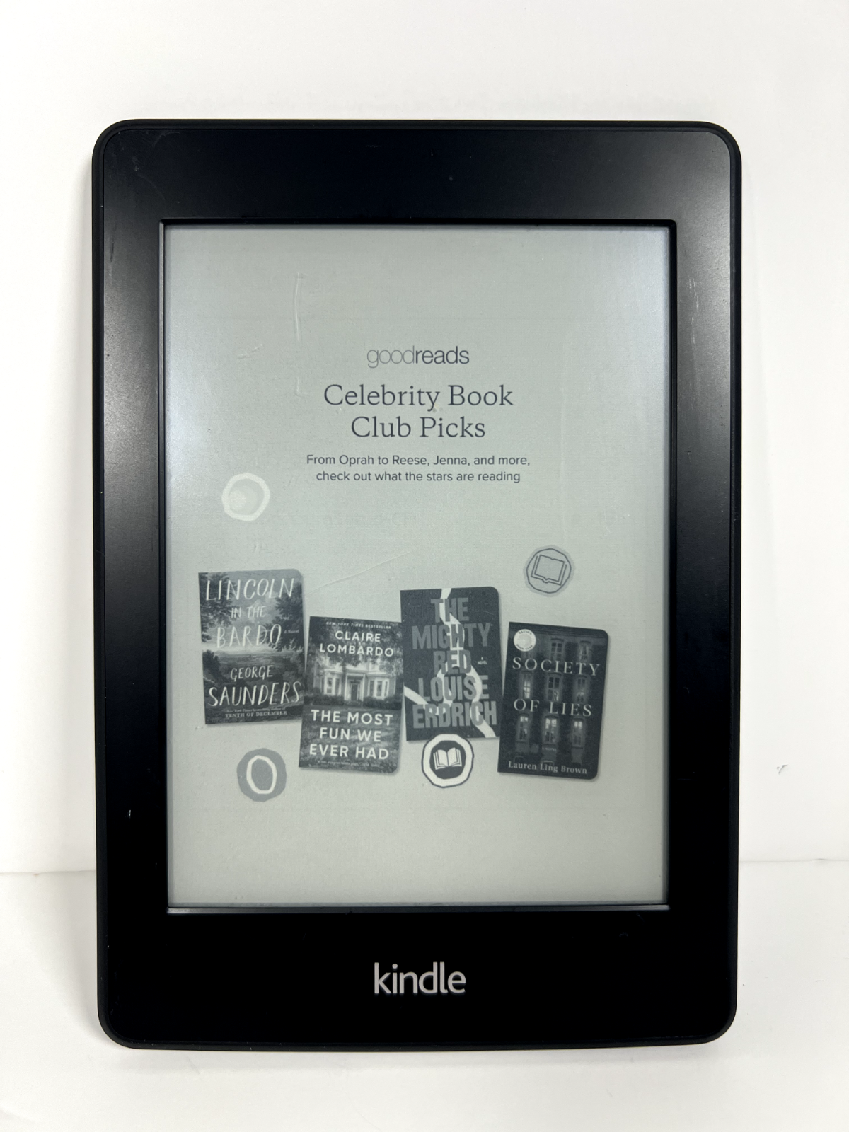 Amazon Kindle Paperwhite 6th Generation ebook ereader 6” 2GB Wi-Fi Black KP60005-image