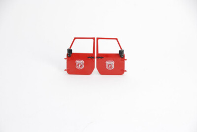 Bruder Ersatzteil Tür vorn 02528 43530 Jeep Wrangler Rubicon rot  Feuerwehr