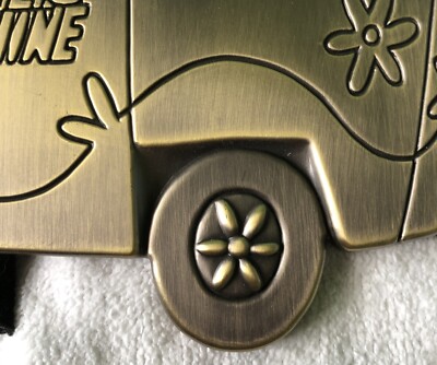 Scooby Doo Mystery Machine Gold/Bronze Tone Metal Picture Frame