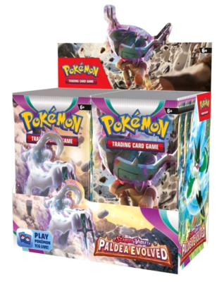 Pokemon TCG Paldea Evolved Booster Box Factory Sealed 820650863493