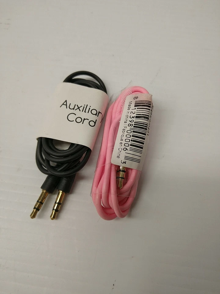 2 Cable. Male to Male Aux Cable Cord  Car Audio Headphone  - Image 4 of 4
