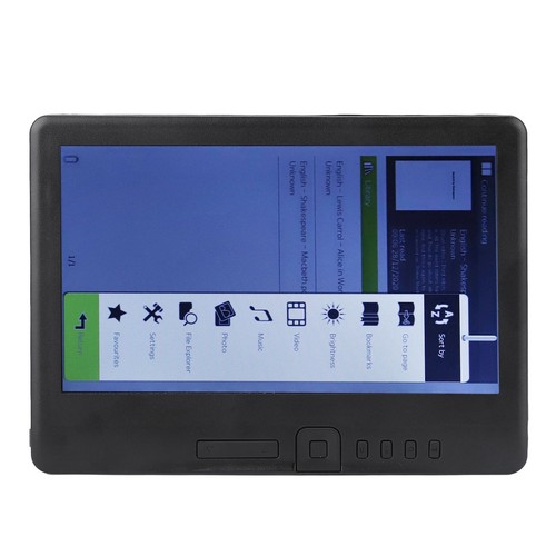 E Reader 7in Color TFT LCD 16:9 Screen HD 800x480 380MHz Black Protective Ca ECM - Picture 9 of 21