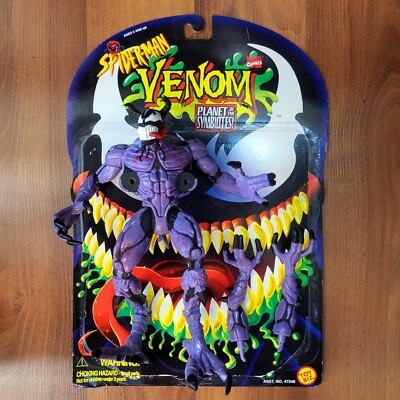 Spiderman Venom RIOT Planet of The Symbiotes Action Figure Marvel