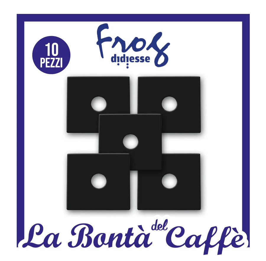 10 Spessori Calibrati - Ricambi Originali per Macchina da caffè didiesse Frog