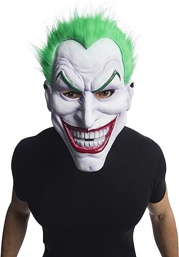 Rubie's Costume Maschera da Joker Adulto Multicolore Taglia Unica per Halloween - Foto 1 di 4