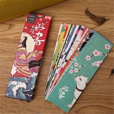 60pcs Cute Paper Bookmark Vintage Japanese Style Book Marks for
