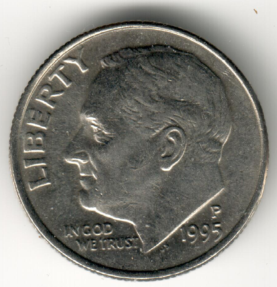 ⭐︎キヨ⭐︎Dimit USA - 1995P - Roosevelt Dime - #1563 | eBay