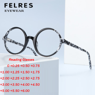 Men Women Round Blue Light Blocking Reading Glasses Classic Full Frame Glasses