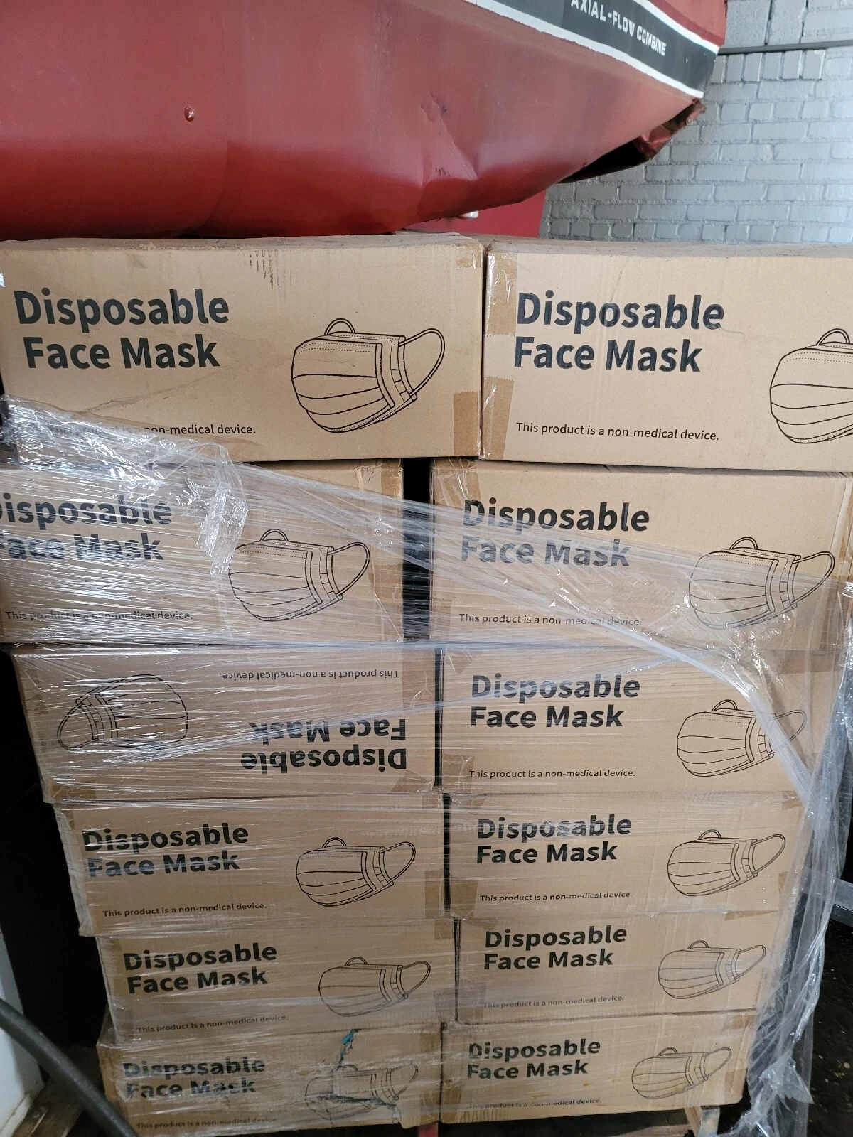 Heypex Global Disposable Face Masks 1000 Per Case. (500 Retail Packs)