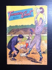 Treasure Chest of Fun & Fact Vol.7, #17, April 24, 1952, Baseball's Ty Cobb, VG