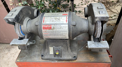 Dayton 10  Commercial Beach Grinder Model 4Z911C 1HP 120V Single Phase Vintage