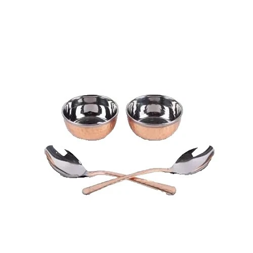 Tazones de vajilla Plato de postre de cobre