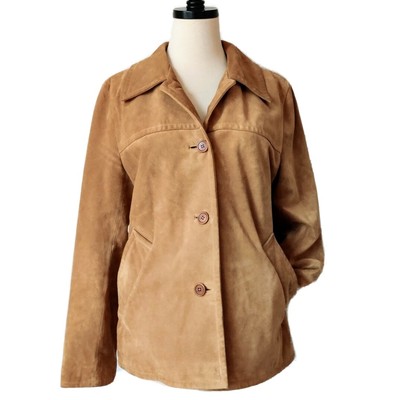 suede barn jacket