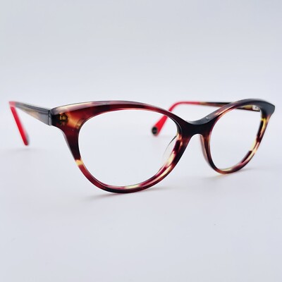 WOOW eyeglasses TORTOISE CATS EYE glasses frame MOD: RUBBED AWAY