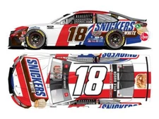 Kyle Busch #18 2020 White Snickers 1:64 Die Cast Car
