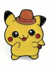 Pokemon Pikachu Hat Cute Custom Enamel Pin Brooch Nintendo Anime