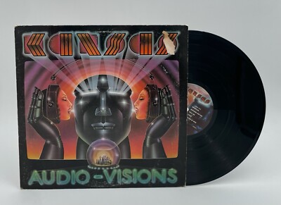 KANSAS AUDIO-VISIONS 12'' LP 1980 CBS RECORDS ORIGINAL INNER SLEEVE