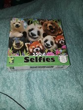 Ceaco. “Selfies”. 550 Puzzle Jigsaw Pieces. Made In USA. Bear Panda Counted