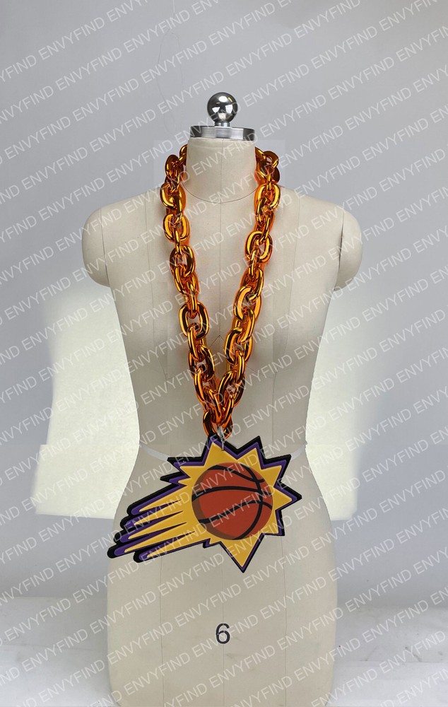 New NBA Phoenix Suns  Gameday Tailgate Orange Fan Chain Fanchain