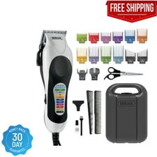Wahl Color Pro Plus Hair Cutting Kit for Men, Women and Children with Colored At
