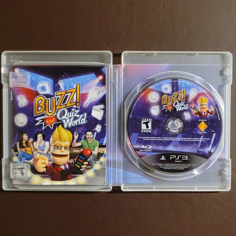 Buzz Quiz World Ps3 Playstation 3 Ntsc - Immagine 3 di 4