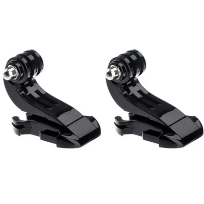 VINCIANN 2x Adattatore supporto gancio aggancio a J per GoPro Hero 1 2 3 4 5 6 7 8 Fusion