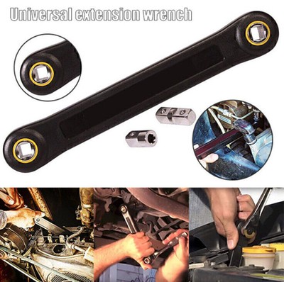 Universal Extension Wrench Maulschlüssel Umrüstkopf hinzufügen D9J7 LOVE D4L8