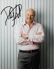DR PHIL REPRINT PHOTO 8X10 SIGNED AUTOGRAPHED CHRISTMAS PICTURE MAN CAVE GIFT
