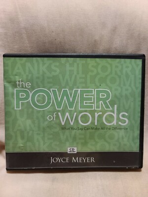 Shelf00d Audiobook~ The power of words - Joyce Meyer