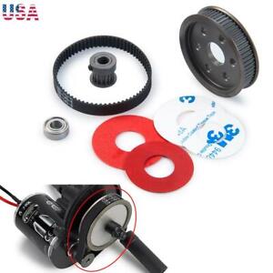 Belt Drive Transmission Gear Pulley Kit for RC Axial SCX10 3.17/5.0mm Motor Gear
