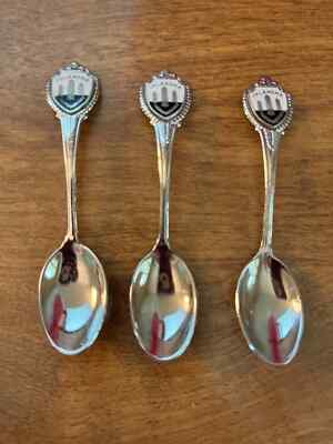 LOT OF 3  OKLAHOMA SOUVENIR SPOONS