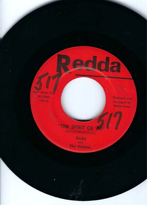 OHIO 60'S GARAGE ROCK- BOCKY AND THE VISIONS- ''THE SPIRIT OF 64''/''MO-JO-HANNAH''