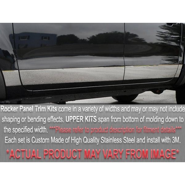 For Nissan Maxima 1995-1996 SAA TH95541 U-Type Polished Rocker Panel Covers