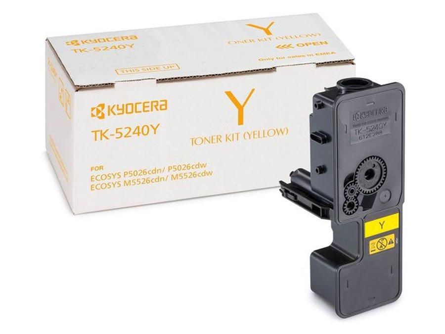 Kyocera 0T2R7ANL Tk-5240Y Toner Cartridge 1