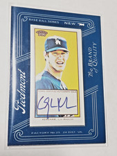 Clayton Kershaw 2009 Topps T-206 Framed Mini Autograph #FMA-22 Auto card Dodgers