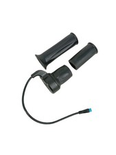 E-Bike Drehgasgriff Halbgas Gasgriff 4-PIN blau Fahrrad Pedelec Umbausatz Lenker