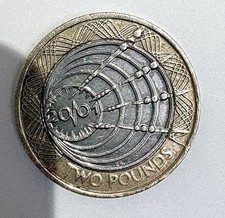 2001 Marconi's Wireless Transmission across the Atlantic £2 Coin *FREE POSTAGE* - Available on eBay