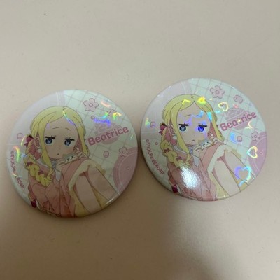 Re:ZERO -Starting Life in Another World- Beatrice Can Badge 2er Set Hologramm