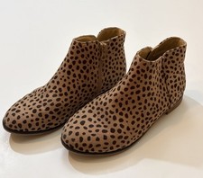 Cat Jack Girl Size 3 Leopard Ankle Booties