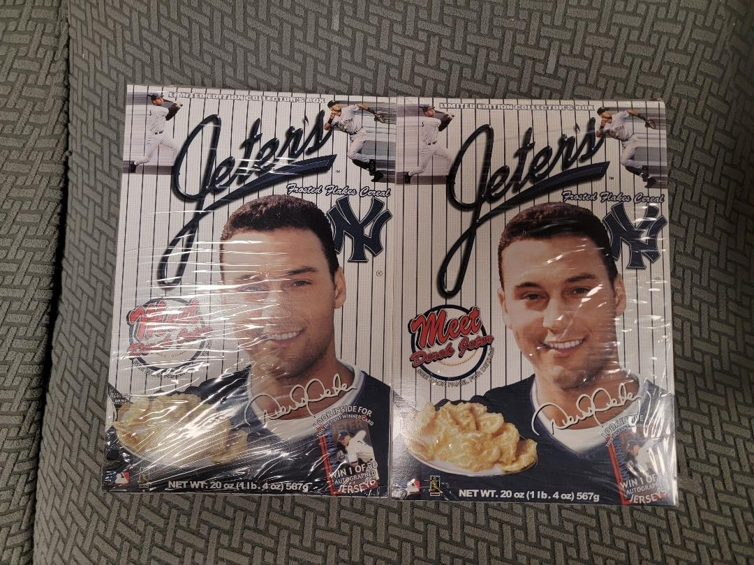 1999-2000 Derek Jeter Frosted Promotional Inserts Full Factory Sealed Boxes Rare