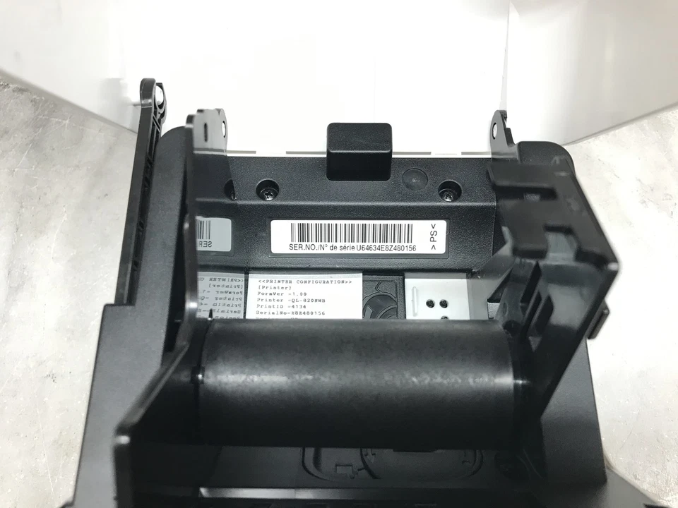 Brother QL-820NWB Ultra-Fast Thermal Barcode Printer USB No Power Cord Tested - Image 3 of 4