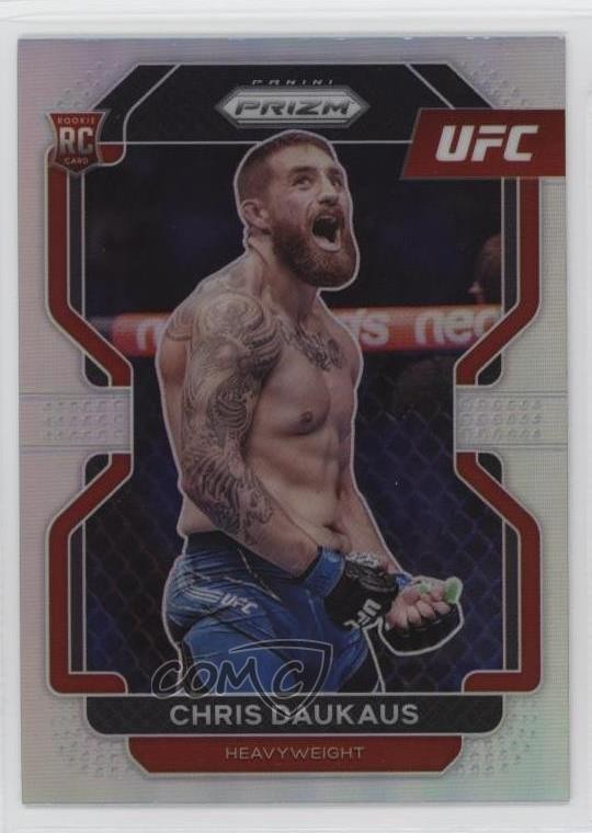 2022 Panini Prizm UFC Silver Prizm Chris Daukaus #199 1mt0