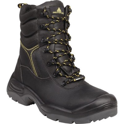 Delta Plus Calypso S3 Leder Nichtmetall Weite Passform Zehen-/Zwischensohle Sicherheit Arbeitsstiefel
