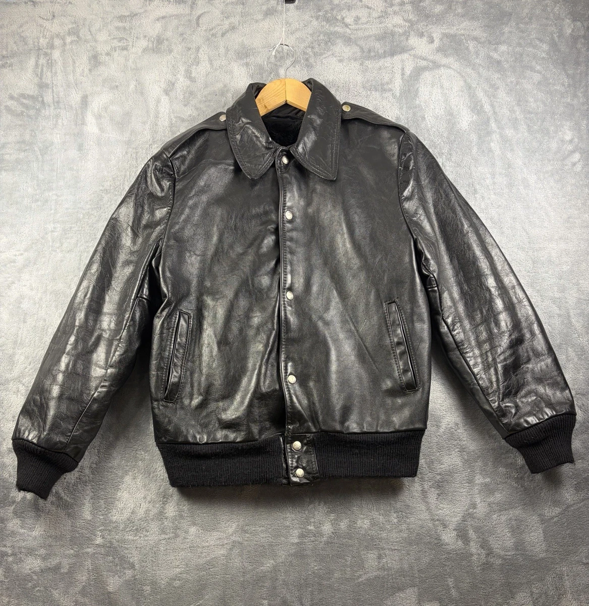 25+ Leather 1960s Vintage Outerwear Coats & Jackets for Men for