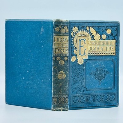 Edgar Allan Poe 1882 Poems & Memoir Illustrated Edition Crowell