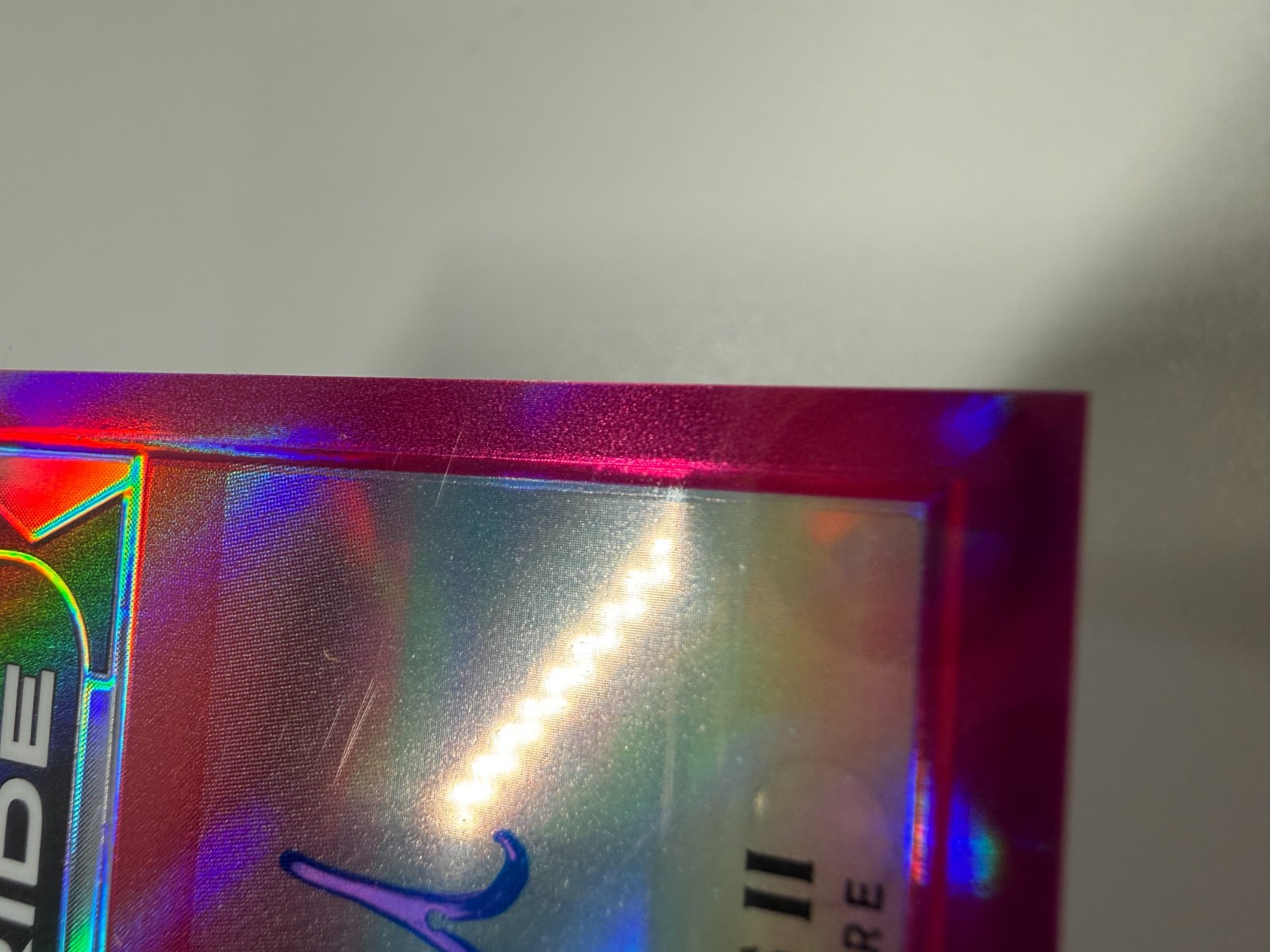 Patrick Mahomes II 2017 Leaf Metal Draft State Pride Pink Auto /15 #SP-PM1 view 8
