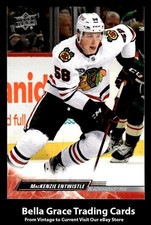 2022-23 Upper Deck MacKenzie Entwistle #295 Chicago Blackhawks NHL Hockey 