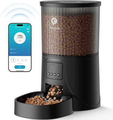 Automatic Cat Feeder Wifi- 5Ghz Cat Food Dispenser with APP Remote Control- Auto