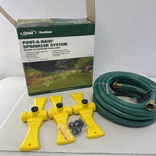 Orbit 58092 Port-A-Rain Yard Watering Plastic Sprinkler System Kit 2827 sq.ft.